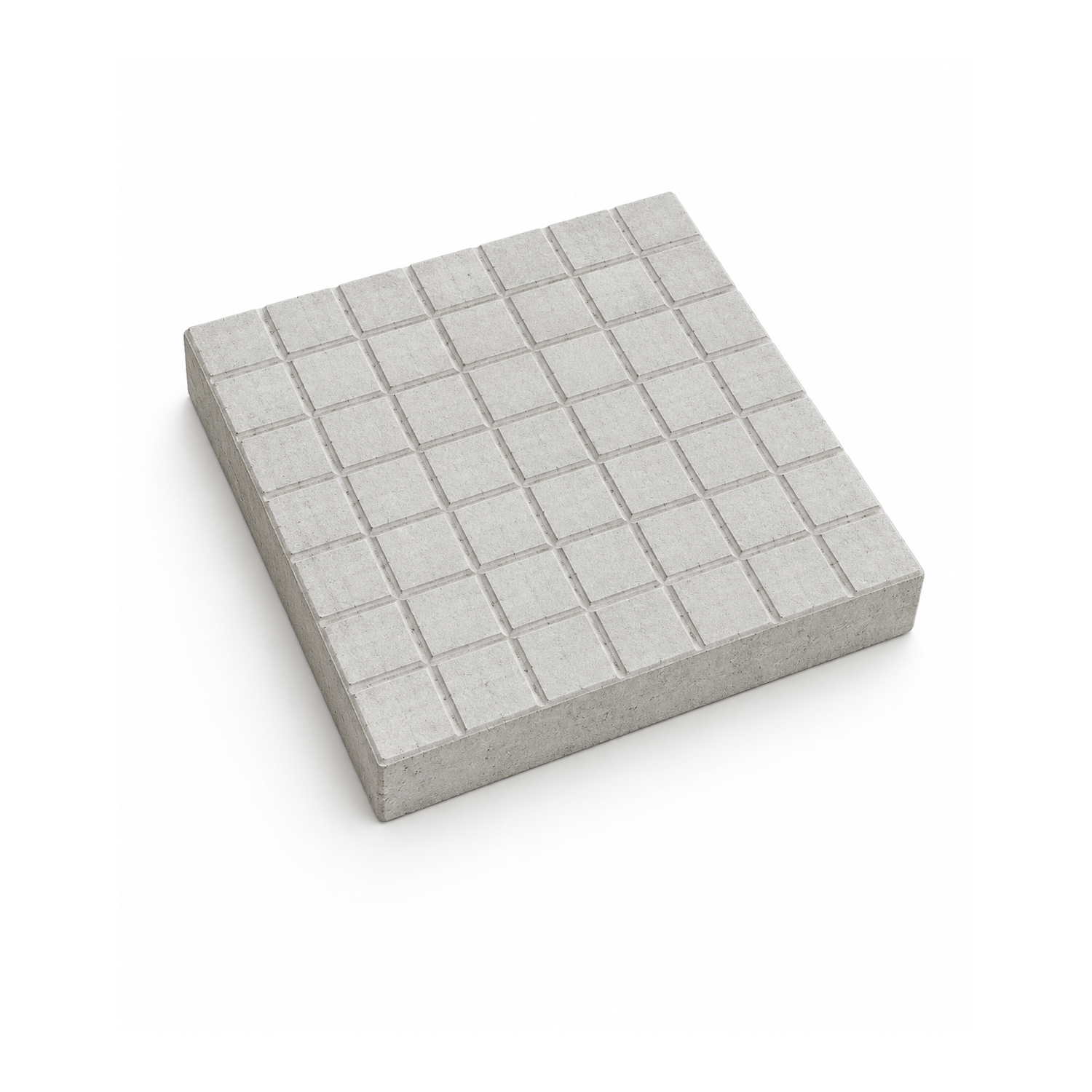 Placa concreto chocolate