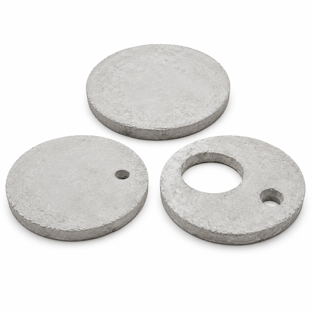 Tampas de concreto